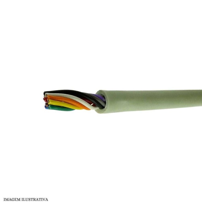 Cabo Manga 10x26 AWG Sem Blindagem SB Bege - INSTRUFIBER