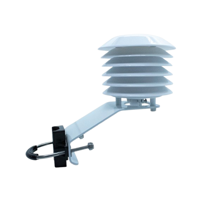 Abrigo Meteorológico escudo para Sensores externos de Temperatura e Umidade do Ar RHRS - INSTRUFIBER